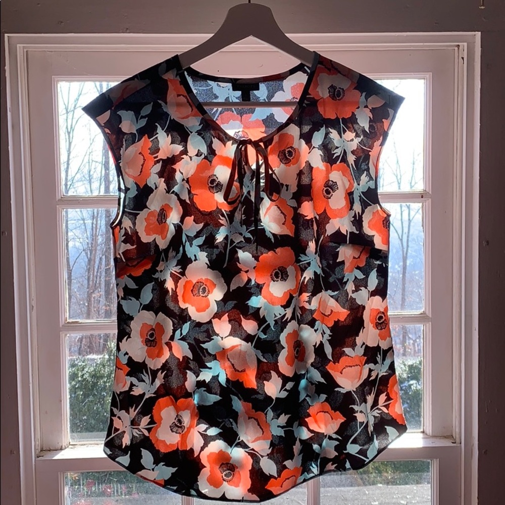Talbot’s Business Casual Floral Shirt